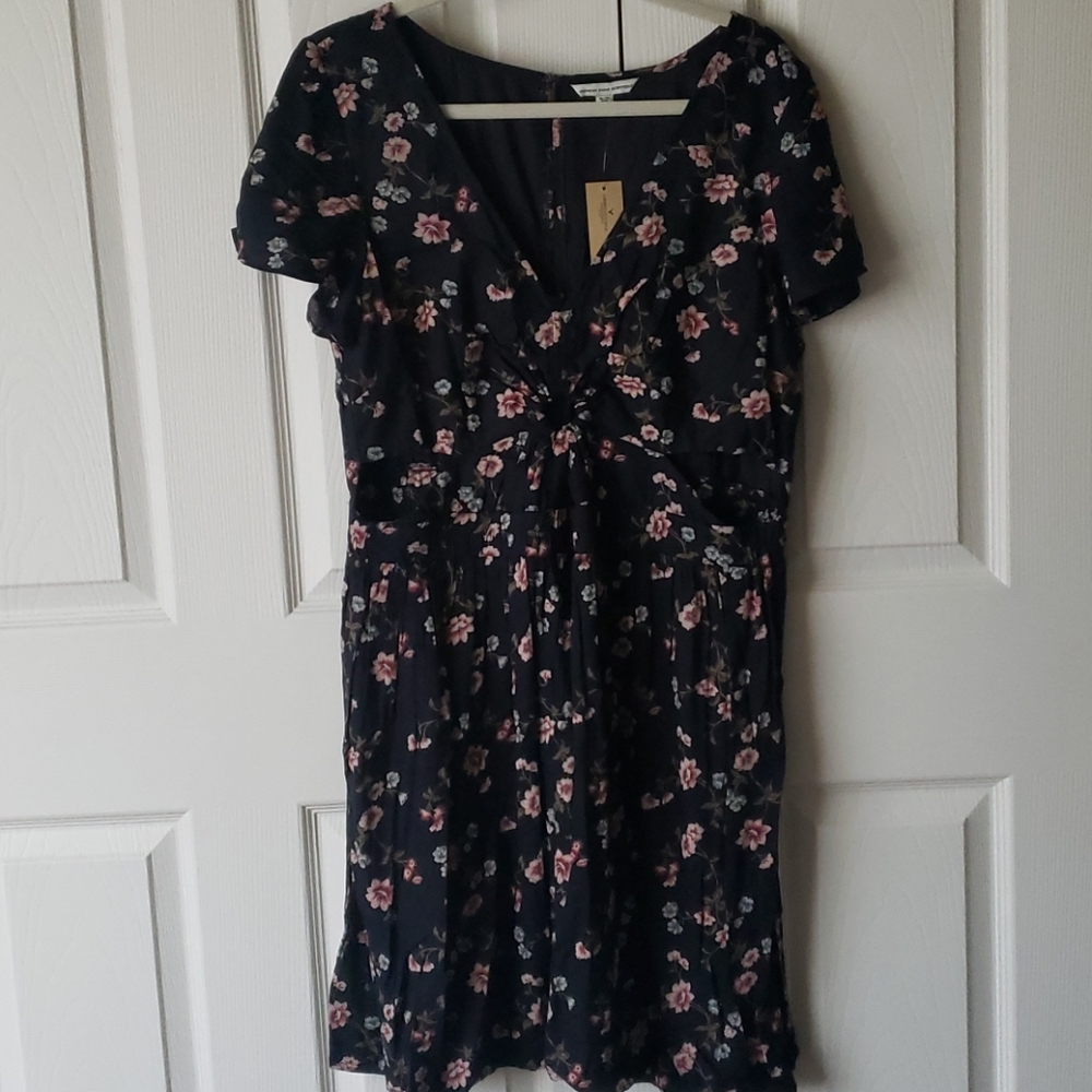 AE Floral Cut-out Dress